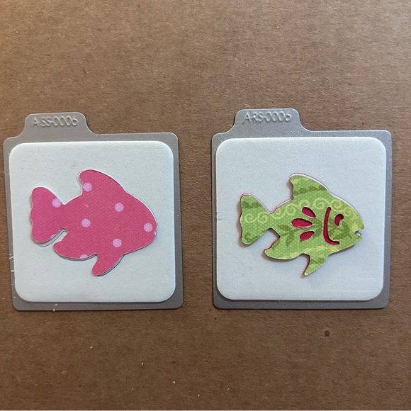 Quickutz FISHES, SHEEP & DUCKY 2” x 2” dies - Picture 4 of 4